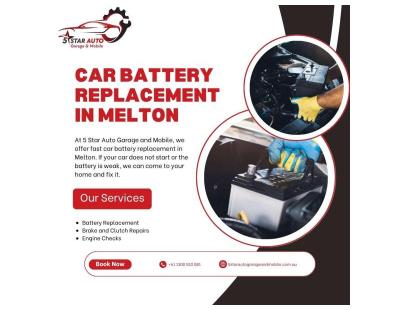 Reliable Car Battery Replacement in Melton