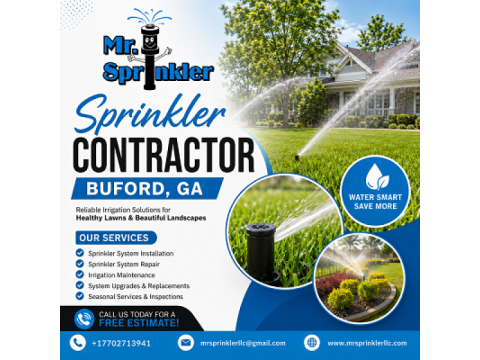 Sprinkler Contractor Buford, GA