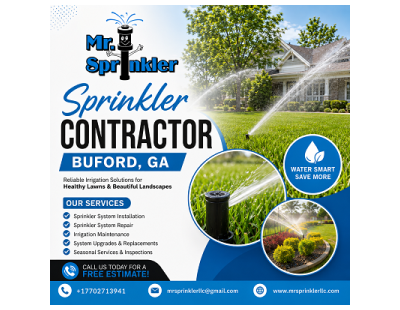 Sprinkler Contractor Buford, GA