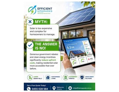 Is solar really too expensive and complicated for homeowners? The answer is no.