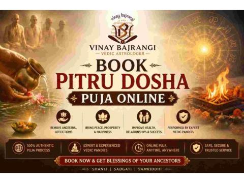 Book Pitru Dosha Puja Online With Dr. Vinay Bajrangi Today