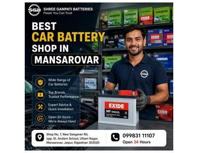 Shree Ganpati Batteries-Best Car Battery Shop In Jaipur