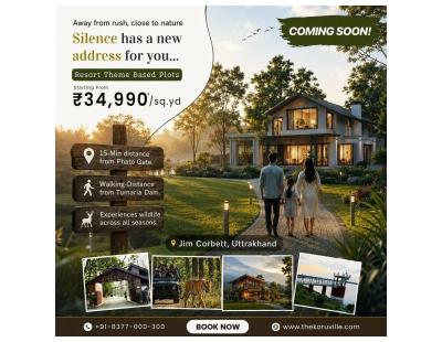 Best Residential plot prices near Jim Corbett | The Koru Ville
