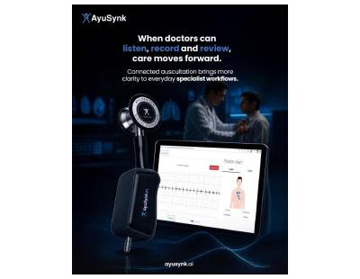Bluetooth Stethoscope for Hearing Aids – Solving a Real Clinical Challenge with AyuSynkai