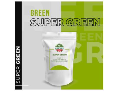 Super Green Kratom Premium: Vitalidad, Claridad y Bienestar 100% Natural en México