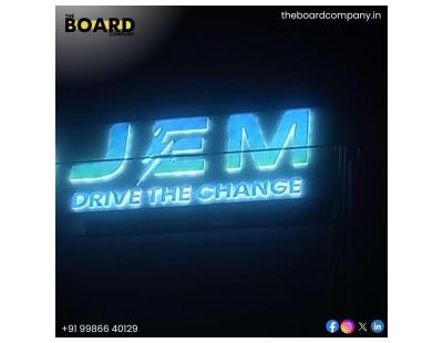 LED Sign Board Manufacturers in Bangalore – The Board Company