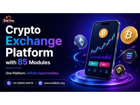 Build Crypto Exchange with 85 Modules and Wallet Systems