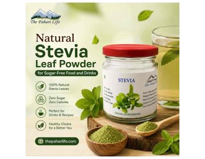 Natural Stevia Leaf Powder for Sugar-Free Food and Drinks