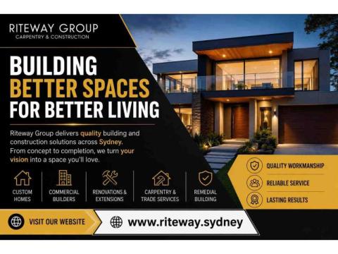 Riteway Group – Trusted Construction Experts in Sydney