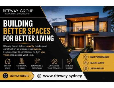 Riteway Group – Trusted Construction Experts in Sydney