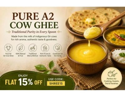 Pure A2 Cow Ghee - Authentic A2 Bilona Ghee