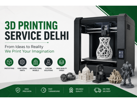 3D Printing Service Delhi – Fast, Reliable & Custom Solutions