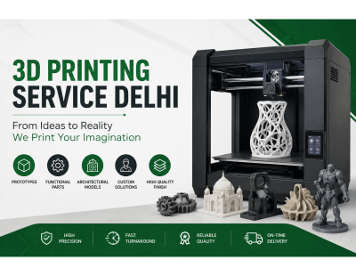 3D Printing Service Delhi – Fast, Reliable & Custom Solutions