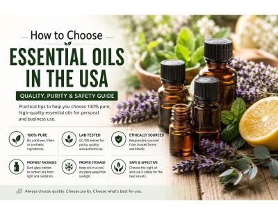 How to Choose Essential Oils in the USA: Quality, Purity & Safety Guide