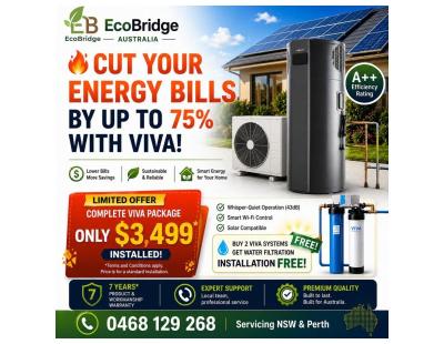🔥 LIMITED OFFER – COMPLETE VIVA PACKAGE ONLY $3,499 INSTALLED!