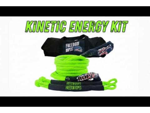 Best Off-Road Vehicle Recovery Gear Kit in the USA — Freedom Ropes Kinetic Energy Tow Ropes