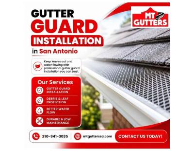 Gutter Guard Installation in San Antonio