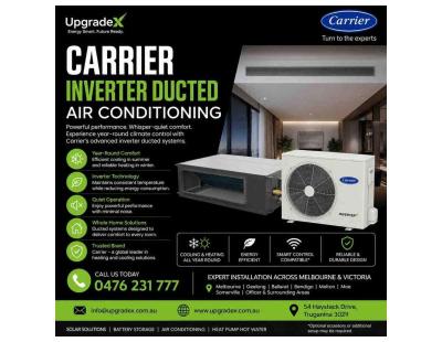 Carrier Inverter Ducted Air Conditioning – Comfort for Every Room