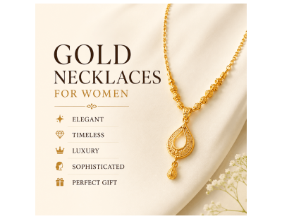 Elegant Gold Necklaces for Women – Timeless Beauty & Luxury