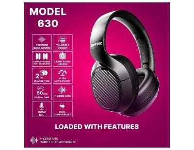 Kyptec  LifeStyle® 630 Hybrid ANC Over Ear Headphones with Quad Mic and 50H Playtime