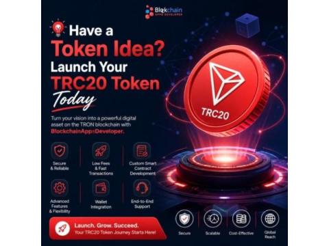 Have a Token Idea? Launch Your TRC20 Token Today
