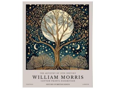 Shop William Morris Tree of Life No10 Wall Art Online