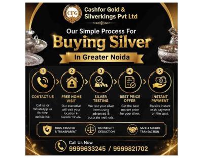 Quick Cash For Silver In Greater Noida At Best Price