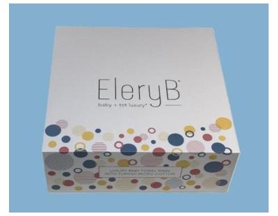 Buy Luxury Blue Hooded Towel for Baby Bath Time – EleryB