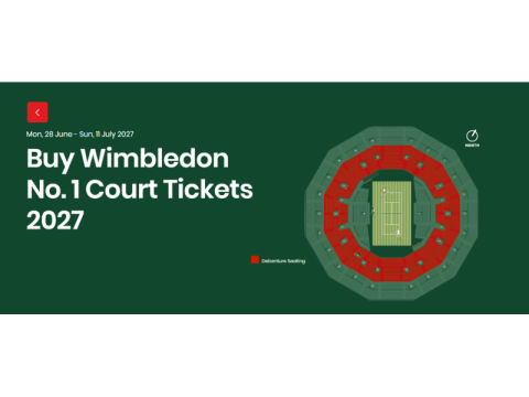 Buy Wimbledon No. 1 Court Tickets 2027