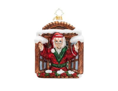 Christopher Radko Santa Ornaments – Hand-Crafted Glass Holiday Collectibles | USA Shipping