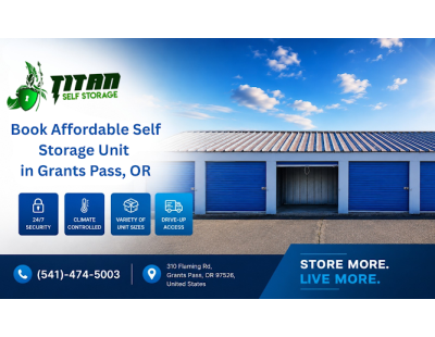 Affordable storage units in Grants Pass for Easy Extra Space
