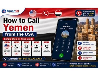 How to Call Yemen - AmanTel