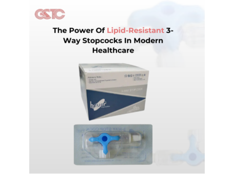 Lipid-Resistant 3-Way Stopcock for Safe IV Fluid Control