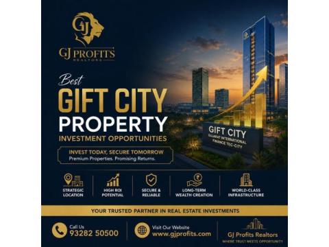 Best Gift City Property Investment Opportunities | GJ Profits Realtors