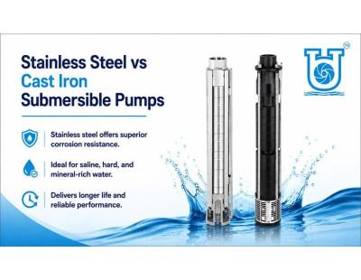 Stainless Steel vs Cast Iron Submersible Pumps Guide