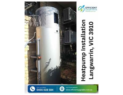 Heat Pump Hot Water Installation in Langwarrin, VIC 3910
