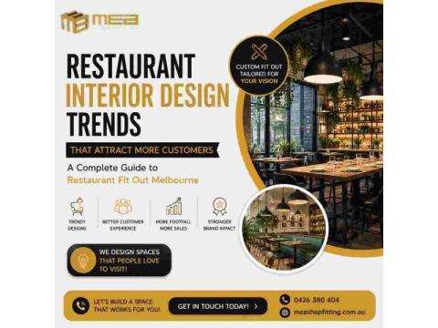 Restaurant Interior Design – Melbourne | MEA Shopfitting