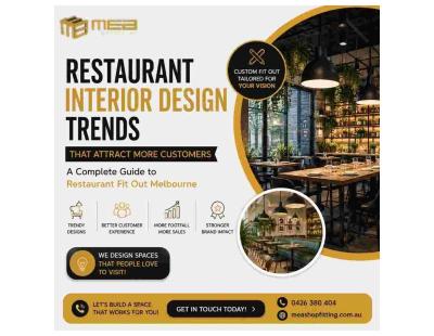 Restaurant Interior Design – Melbourne | MEA Shopfitting