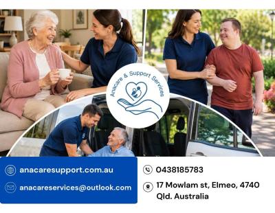 In-home companionship Eimeo - Anacare & Support Services AU
