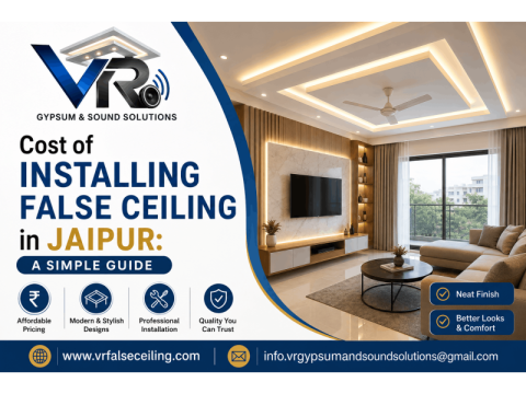 Cost of Installing False Ceiling in Jaipur: A Simple Guide