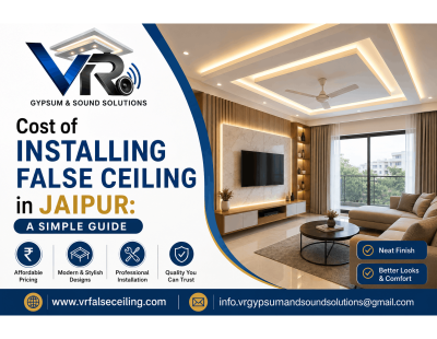 Cost of Installing False Ceiling in Jaipur: A Simple Guide
