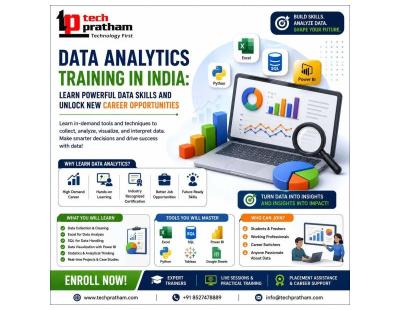 Data Analytics Training in India: Learn Powerful Data Skills and Unlock New Career Opportunities