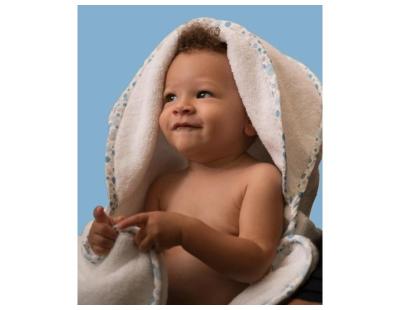 Labor Day Sale: Buy Soft Blue Baby Towel for Baby Comfort - EleryB