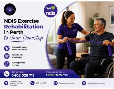 Taking NDIS Exercise Rehabilitation in Perth to Your Doorstep