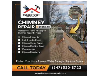 Chimney Repair Bronx NY | Golden Touch Renovation