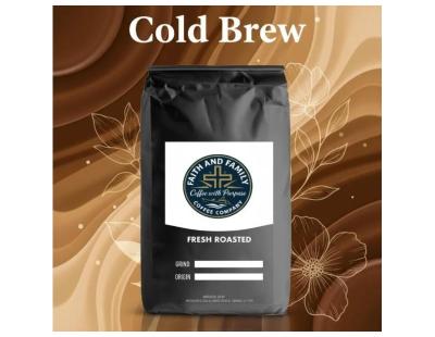 Shop Cold Brew Coffee Blend for Rich Chocolate and Toffee Notes - Faith and Family Coffee Company