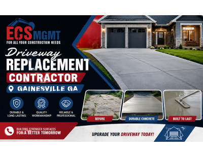 Driveway Replacement Contractor Gainesville GA