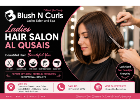 ladies salon in Al Qusais