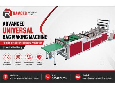 Advanced Universal Bag Making Machine for High-Efficiency Packaging Production | Ramcko Machinery