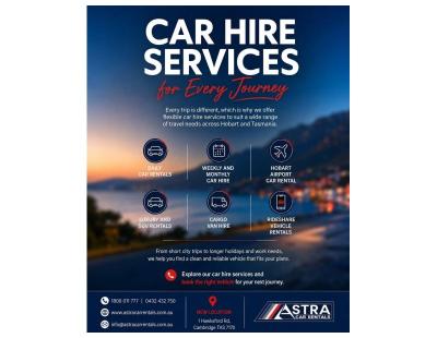 Car hire hobart city